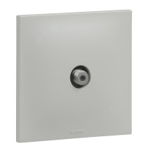 Prise TV type F etoile Urbano finition gris Legrand - UB4111GR