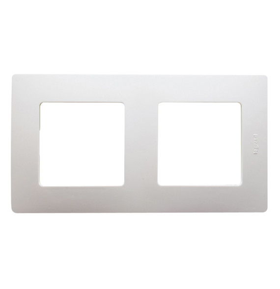 Plaque de finition 2 postes - Lin Niloé Legrand - 665012