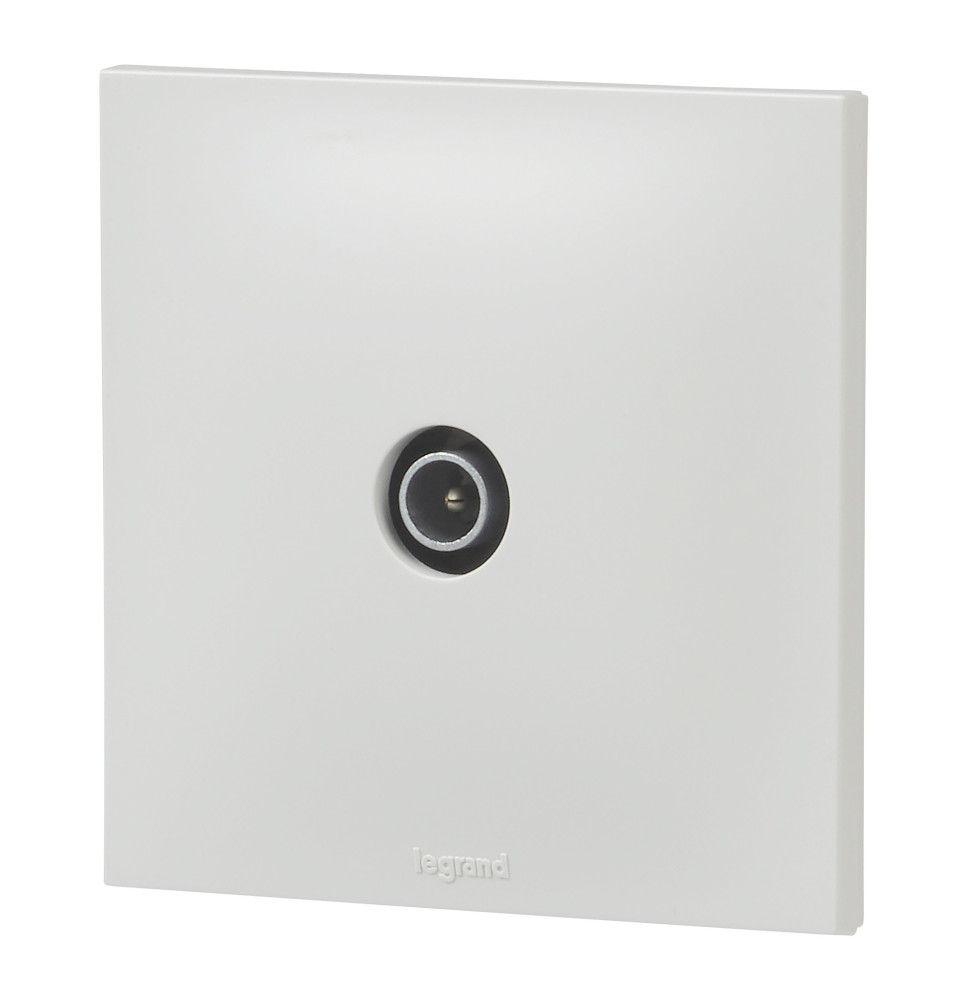 Prise TV passage Urbano finition gris Legrand - UB4112GR