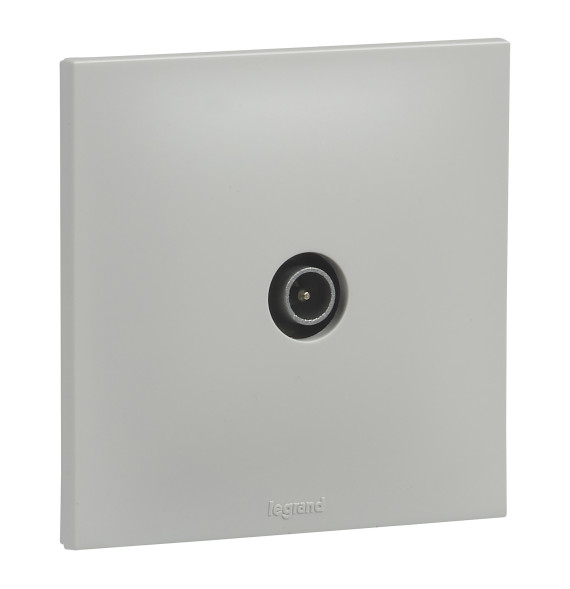 Prise TV terminal Urbano finition gris Legrand - UB4113GR