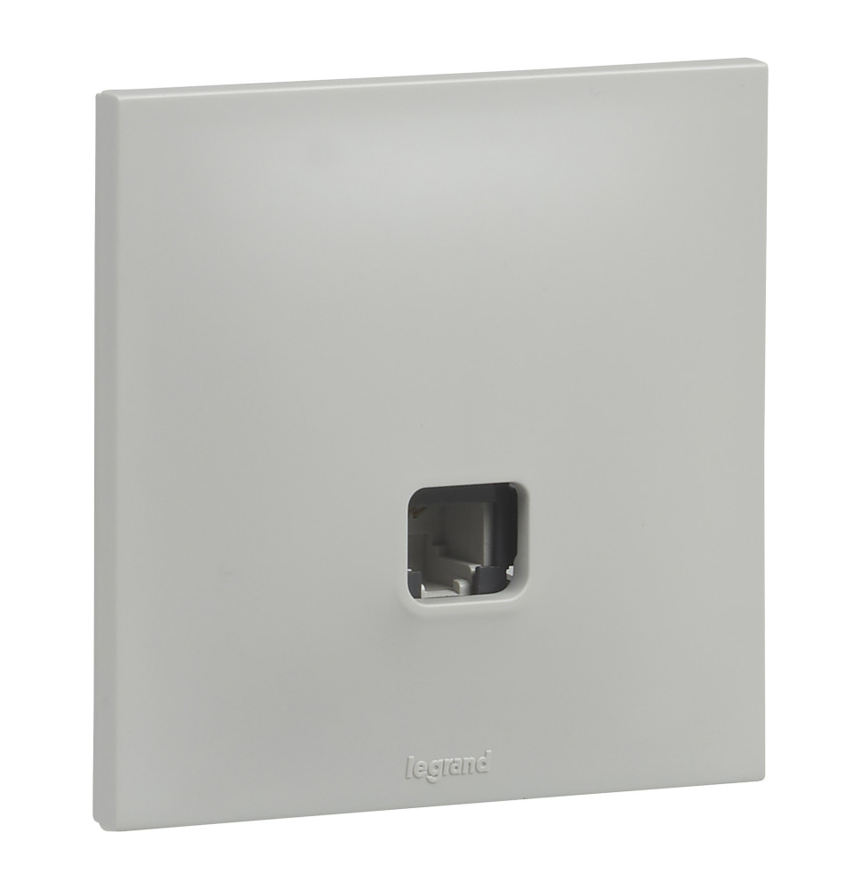 Prise telephone RJ11 Urbano finition gris Legrand - UB4211GR