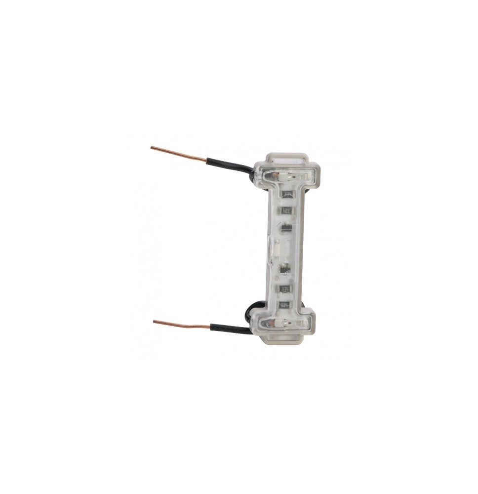 Voyant LED lumineux 230V dooxie à raccordement par montage