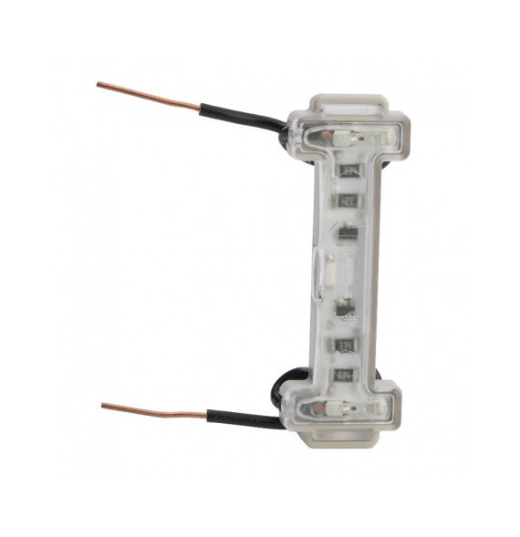 Voyant LED lumineux 230V dooxie à raccordement par montage