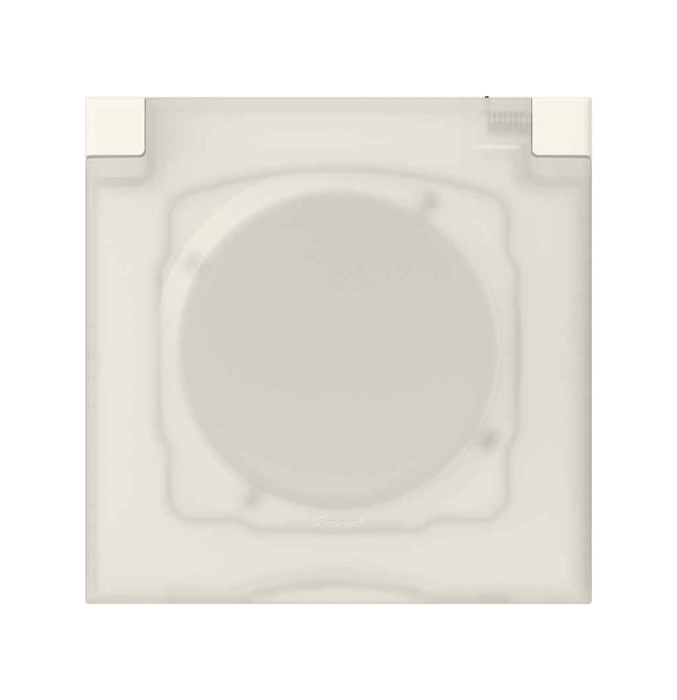 Plaque carrée dooxie 1 poste avec volet IP44 IK07 - Legrand -