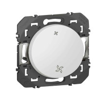 Poussoir commande VMC dooxie finition blanc - Legrand - 600006