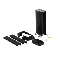 Colonnette à clippage direct 2 compartiments hauteur 0,30m