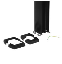 Colonne à clippage direct 4 compartiments hauteur 3,35m