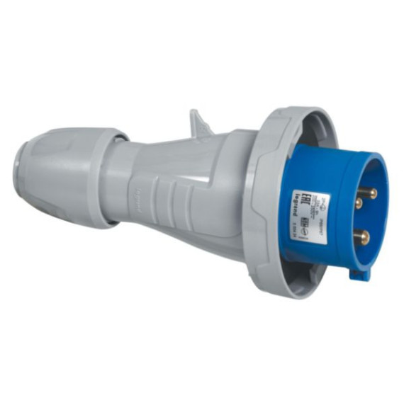 Fiche droite 16A 3P+T 200/250V IP67 - Legrand - 555325