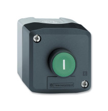 Harmony XAL - boite 1 bouton poussoir affleurant vert Ø22