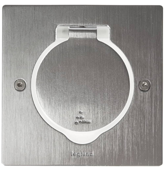 Platine de sol et plan de travail carrée à équiper de mécanisme