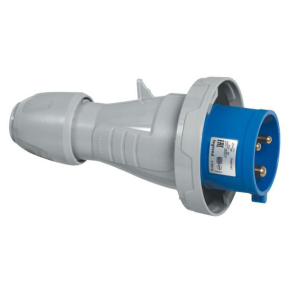 Fiche droite 32A 4P+T 200/250V IP67 - Legrand - 555436