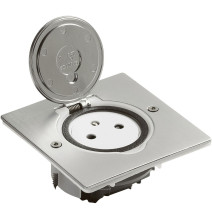 Prise de sol et plan de travail simple 2P+T Surface 16A 250V