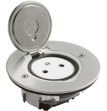 Prise de sol et plan de travail simple 2P+T Surface 16A 250V