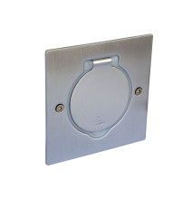 Prise de sol et plan de travail simple RJ45 catégorie 6 FTP