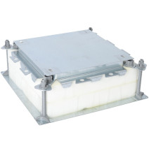 Boîte d'encastrement pour boîte de sol standard ou affleurante