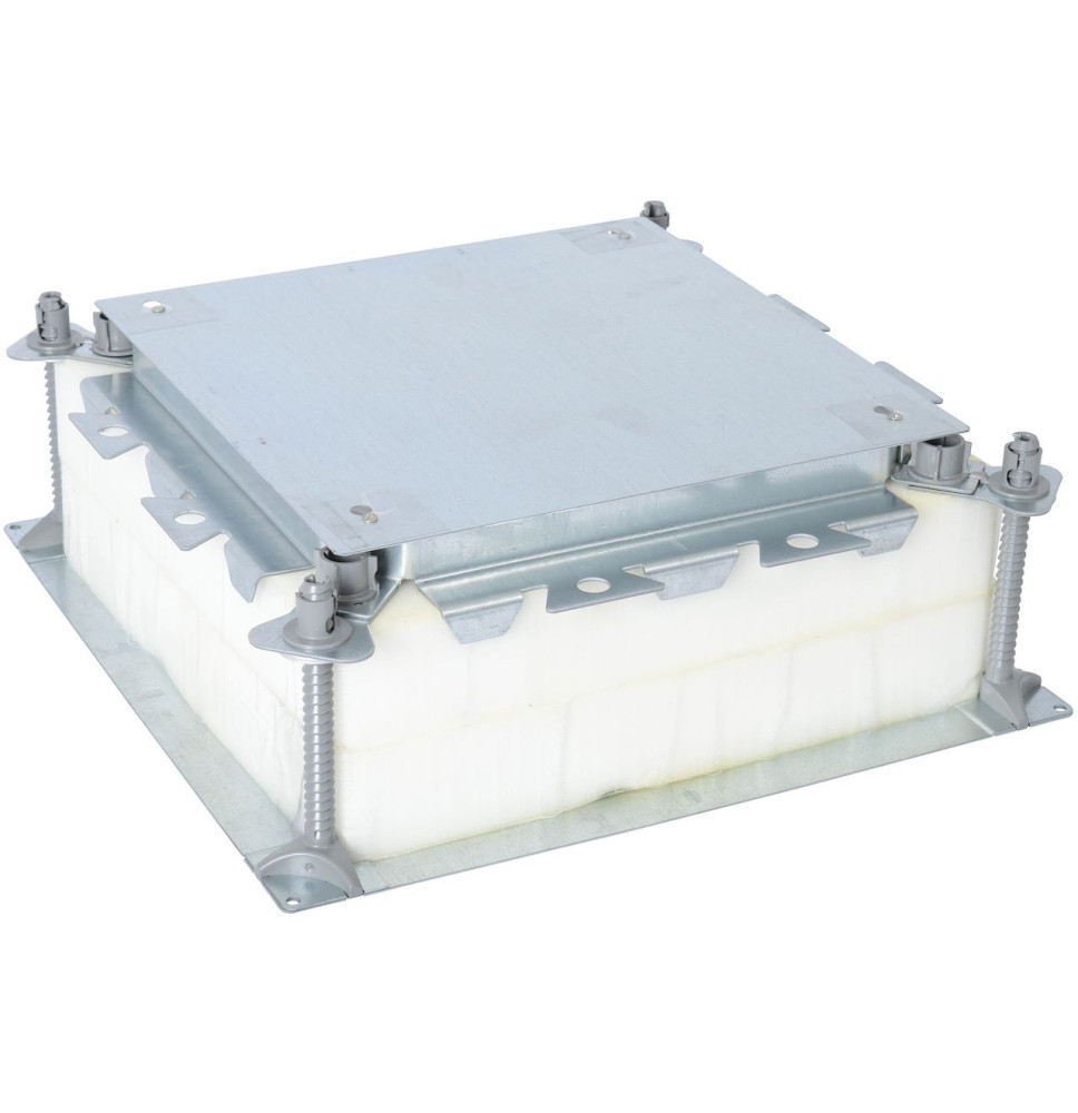 Boîte d'encastrement pour boîte de sol standard ou affleurante