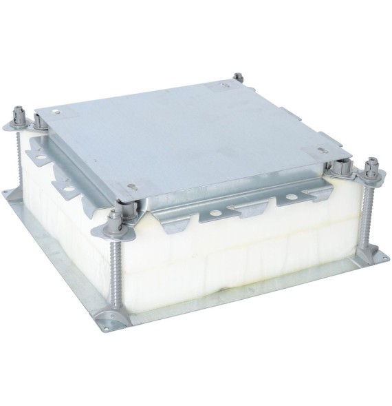Boîte d'encastrement pour boîte de sol standard ou affleurante