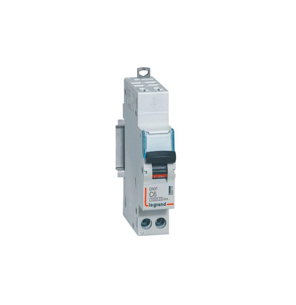 Disjoncteur Phase+Neutre DNX³4500 6kA arrivée borne automatique Disjoncteur Phase+Neutre DNX³4500 6kA arrivée borne automatique