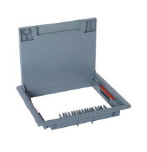 Couvercle plastique pour boîte de sol version standard 12