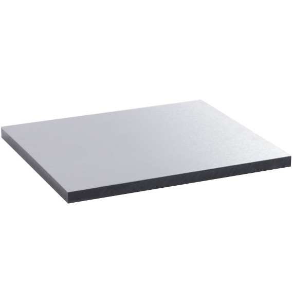 Plaque de finition pour couvercle métal finition inox pour