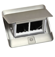 Pop up mobilier 4 modules + Kit d'installation - Inox mat