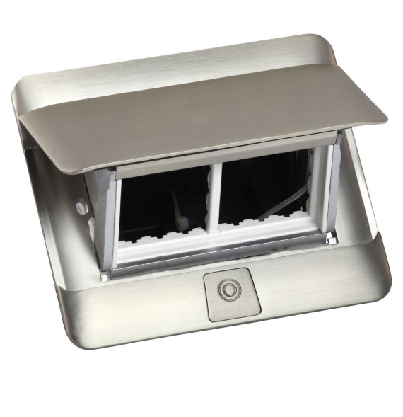 Pop up mobilier 4 modules + Kit d'installation - Inox mat