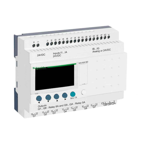 Relais intelligent modul - ML 26 E/S transistor 24VDC ecran &