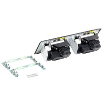 Pop up mobilier 2x4 modules + Kit d'installation - Blanc
