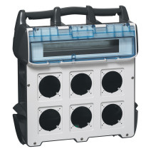Coffret de chantier P17 IP44 IK09 40A à équiper - 400V~ maximum
