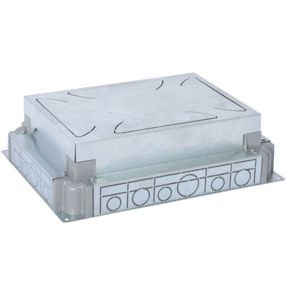 Boîte d'encastrement chape béton auto-ajustable pour boîte de