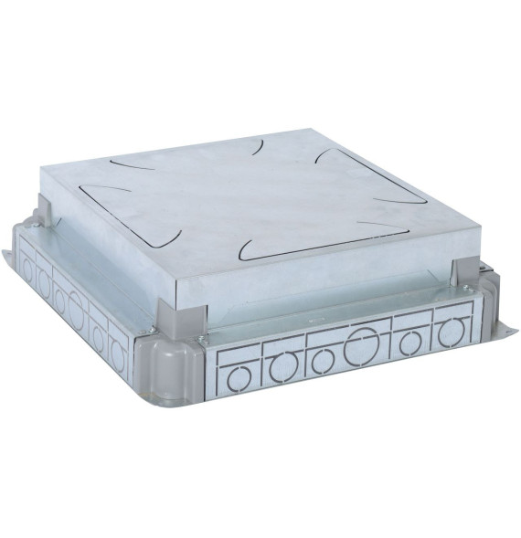 Boîte d'encastrement chape béton auto-ajustable pour boîte de