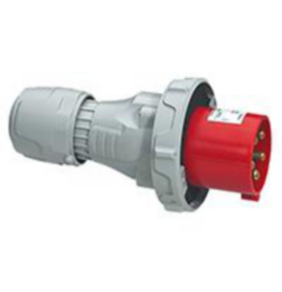 Fiche mobile droite P17 IP66/67 63A - 380V~ à 415V~ - 3P+N+T -