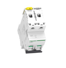 Disjoncteur Acti9 iC60N - 2P - 6A - Courbe C - 400Vca -