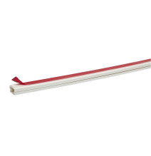 Mini-goulotte self-adhésif - 16x16mm - PVC - blanc - 2m Ultra