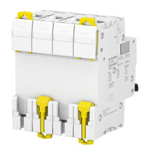 Disjoncteur modulaire miniature, 4P, 20 A, courbe C, 6000 A, 10
