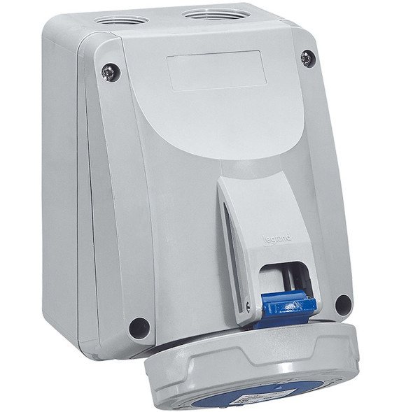 Prise saillie P17 IP66/67 32A - 200V~ à 250V~ - 3P+T - P17