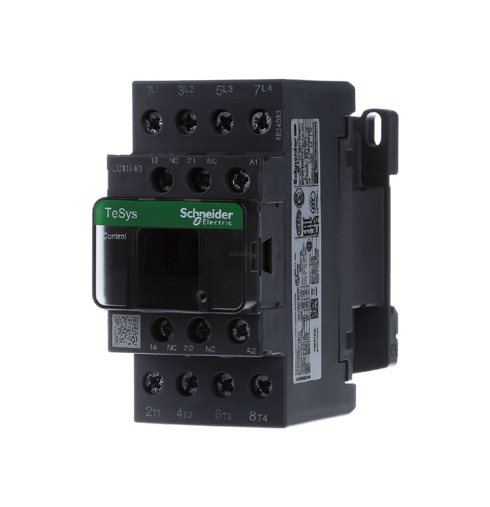 TeSys LC1D - contacteur - 4P - AC-1 440V - 40A - bobine 48Vca -