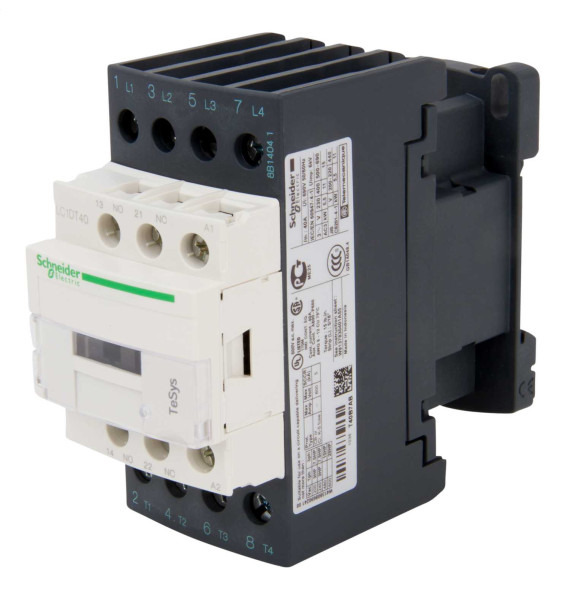 TeSys LC1D - contacteur - 4P - AC-1 440V - 40A - bobine 24Vca -