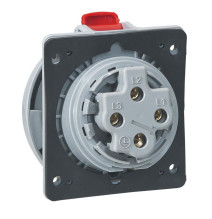 Prise à entraxes unifiés IP66/67 32A - 380V~ à 415V~ - 3P+T -