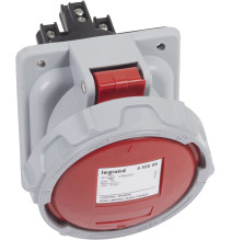Prise fixe IP66/67 63A - 380V~ à 415V~ - 3P+T - P17 Legrand -