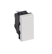 Interrupteur va-et-vient 10AX 1 module Blanc Mosaic Easyled