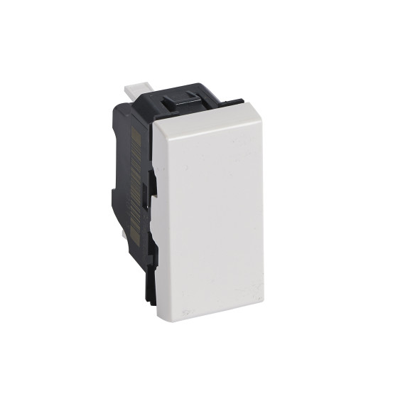 Interrupteur va-et-vient 10AX 1 module Blanc Mosaic Easyled