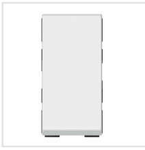 Interrupteur va-et-vient 10AX 1 module Blanc Mosaic Easyled