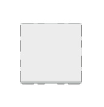 Interrupteur va-et-vient 10AX 2 modules Blanc Mosaic Easyled