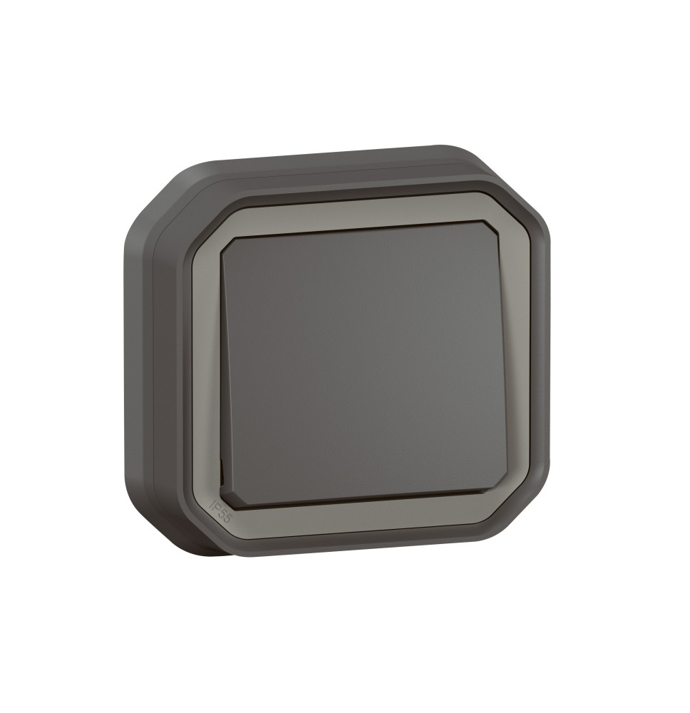 Interrupteur ou va-et-vient étanche Plexo 10AX 250V~ IP55 IK08
