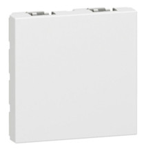Obturateur 2 modules - Blanc Mosaic Legrand - 277071L