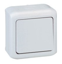 Bouton va-et-vient Forix IP44 10AX 250V~ pour montage en