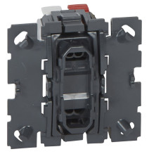 Poussoir inverseur Céliane 6A contact NO-NF ou poussoir VMC