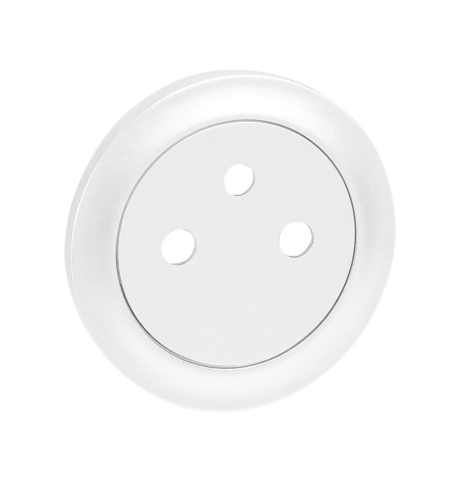 Enjoliveur Céliane pour prise de courant 2P+T Surface – Blanc