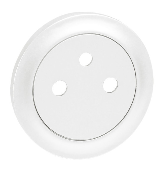 Enjoliveur Céliane pour prise de courant 2P+T Surface – Blanc
